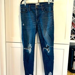 Madewell size 32 high-rise 9” jeans